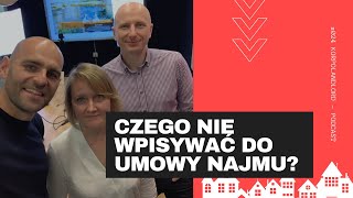 024  Czego nie powinno się wpisywać do umowy najmu  Hanna MilewskaWilk [upl. by Theresina168]