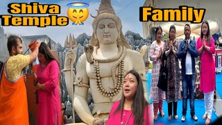 Family Visit To The Shivoham Shiva Temple🙏❤️🕉️Murugeshpalyafamilyvlogsprenalama [upl. by Beera]