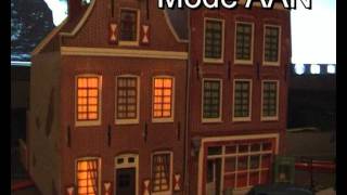 Modelbouw huisjes led verlichting [upl. by Ivek]