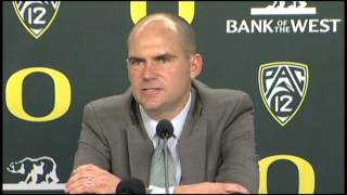 Mark Helfrich Signing Day Press Conference [upl. by Pollie9]