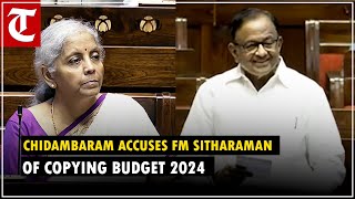 Budget 2024 P Chidambaram accuses FM Sitharaman of copying key ideas from Congress manifesto [upl. by Caspar]