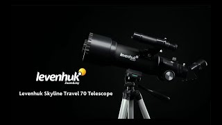 Levenhuk Skyline Travel 70 Telescope – Promotional Video [upl. by Asen]