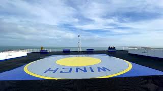 MV Stena Europe Helipad 21224 [upl. by Ajnos]