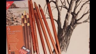 Derwent Soft Drawing Pencils [upl. by Alegnaed310]