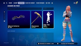 BOUTIQUES DOBJETS FORTNITE BATTLE ROYAL  SAUVER LE MONDE CODE  sasa ad [upl. by Maiah]