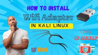 How to install Wifi Adapter in Kali Linux  80211N Driver  100 work kalilinux tech india [upl. by Siugram]