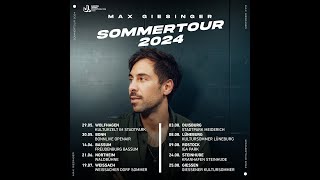 Max Giesinger  Hafen Steinhude  31082024 [upl. by Oloap336]