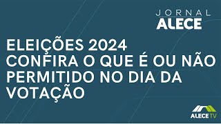 Eleições 2024 confira o que é ou não permitido fazer no domingo dia de votação [upl. by Gunn]