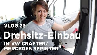 Drehsitz Einbau VW Crafter Mercedes Sprinter [upl. by Terej]