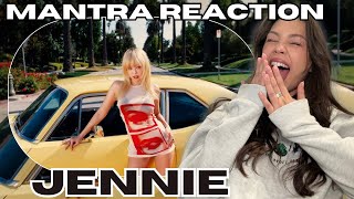 JENNIE  Mantra Official Music Video REACTION AWA AWA [upl. by Terrell471]