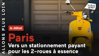 La Mairie de Paris rend payant le stationnement des motos et scooters à Paris [upl. by Kassaraba]