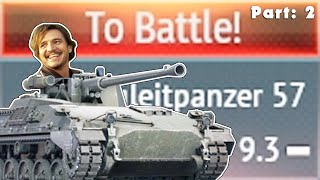 Begleitpanzer 57 stock grind Part 2  War Thunder 392 [upl. by Evers]