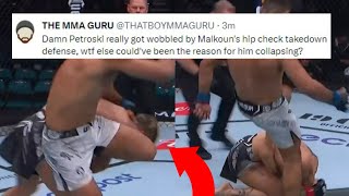 FIGHTER REACT TO ANDRE PETROSKI GETTING HIP KNOCKOUT BY JACOB MALKOUN  PETROSKI VS MALKOUN REACTION [upl. by Tommi448]