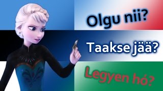 Frozen  Let It Go FinnoUgric Mix [upl. by Peirsen]