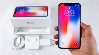 iPhone X Unboxing [upl. by Yznil]