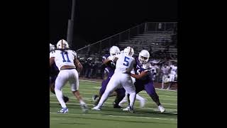 Dylan Owens QB keeper for touchdown  Elgin vs Pflugerville [upl. by Meuser]