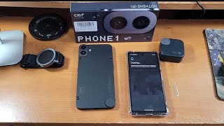 CMF BY NOTHING Phone 1 Unboxing unlock verification and first impressions [upl. by Tavy]