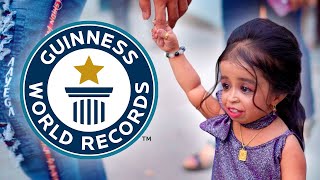 Jyoti Amge Shortest Woman Living  Guinness World Records [upl. by Dugald389]