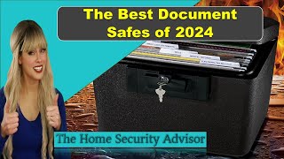 Best Document Safe  Our 2024 Top Picks for the Best Fireproof Document Safe Revealed [upl. by Asiled]