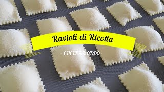 Ravioli di Ricottafacilissimi da preparare [upl. by Ssirk]