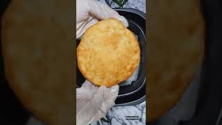 baked bhatura in Airfryer  crazy innovation Recipe recipe shorts [upl. by Nigrom281]