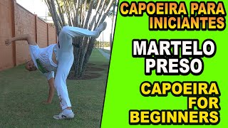 Aula 37 class 37 Martelo preso  Capoeira iniciantes capoeira for beginners ENGLISH SUBTITLES [upl. by Rosati]