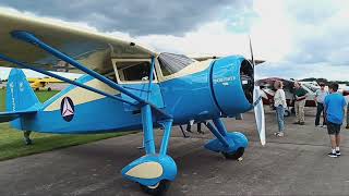 WalkingTour AirPlanes Airport Tour of OldFashioned Airplanes  Wings amp Wheels August 10 2024 [upl. by Oiluj]