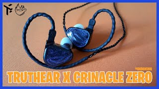 Unboxing Truthear x Crinacle Zero Blue  quick unboxing [upl. by Sparhawk]