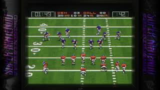 Capcoms MVP Football SNES  Retroarch  CPU vs CPU Demo Game [upl. by Newob]