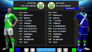 KITS VFL WOLFSBURG 201415 PARA PES 2013 [upl. by Apollo935]