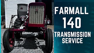 IH Farmall A Super A 100 130 140 Trans amp Final Drive Service [upl. by Lathe341]