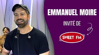 Emmanuel Moire en live dans le Grand Studio Sweet FM [upl. by Hsinam409]