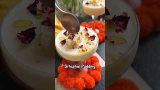 Sitaphal pudding Custard apple delight shorts diwali [upl. by Cammi59]