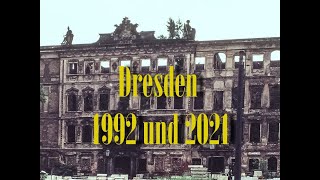 Dresden 1992 Taschenbergpalais Zwinger Altstadt [upl. by Mairim]