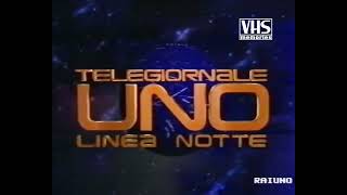 Telegiornale Uno linea notte Sigla di testa 1992 [upl. by Ak178]