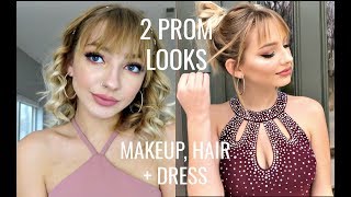 2 Prom Look Ideas For 2018  Hannah Blair [upl. by Quartus]