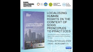 Localising Human Rights in the Context of SDGS  A Handbook For Cities Launching [upl. by Buford835]