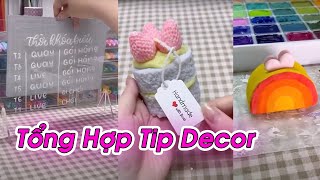 Tổng hợp tips decor xinh tỉnh của quỉ nhỏ Khả Di nạ 🤩  chaukhadi2107 [upl. by Laefar922]