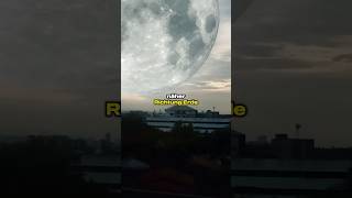 Was wenn der Mond die Erde trifft🌍😨 moon erde youtubeshorts shorts [upl. by Adnawuj361]