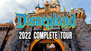 Disneyland Park 2022  Full Walkthrough with Ride POVs [upl. by Niajneb]