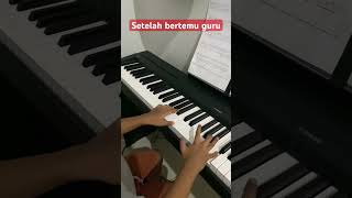 Teknik cross hand pada lagu My Grandpa and I belajarpiano pianoforte [upl. by Arraeic]