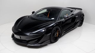 SOLD  McLaren 600LT Coupe in Onyx Black [upl. by Ellah585]