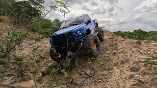 Ford Raptor F150 Cragsman Scale 18 RC Crawler 4x4 OFFROAD [upl. by Khano]