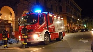 Vigili Del Fuoco arrivano su incendio appartamento  Pompieri in azioneintervento in diretta [upl. by Dahraf]