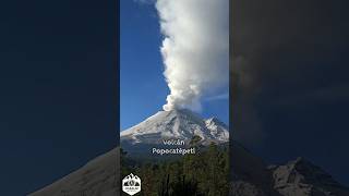 POPOCATÉPETL nevado en erupción [upl. by Oiliduab530]