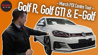 Golf R GTI amp EGolf  March PDI Centre Tour  Stable Lease [upl. by Iiette]