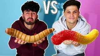 GUMMI ESSEN vs ECHTES ESSEN   EXTREM [upl. by Yenrab]