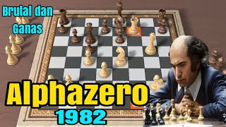 MIKHAIL TAL KERASUKAN ENGINE LANGSUNG NGAMUK DI AWAL TAL VS VAN DER WIEL 1982 [upl. by Ahsimat226]