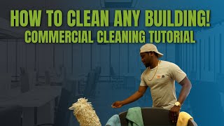 HOW TO CLEAN BUILDINGS  Step By Step Tutorial [upl. by Crockett]