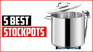 Top 5 Best Stockpots In 2024 [upl. by Shere]